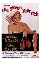 The Seven Year Itch - style A, 1955, 1955 - 11" x 17"