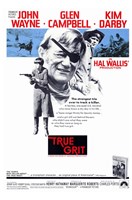 True Grit John Wayne Wall Poster