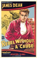 Rebel Without a Cause James Dean Fine Art Print