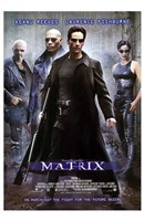 The Matrix - man in all black Fine Art Print