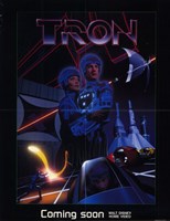 Tron Outer Space - 11" x 17"