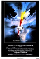 Superman: the Movie Believe a Man Can Fly Wall Poster