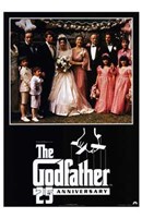 The Godfather 25th Anniversary Wall Poster