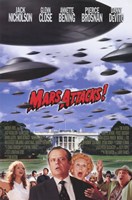 Mars Attacks Jack Nicholson Wall Poster