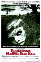 Frankenstein and the Monster from Hell Wall Poster