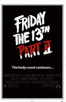 Friday the 13Th Part 2 Wall Poster