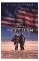 The Postman - American Flag Wall Poster
