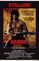 Rambo: First Blood Part 2 - 11" x 17"