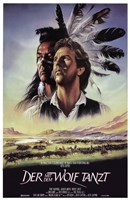 Dances with Wolves Native American Wall Poster