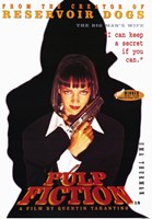 Pulp Fiction The Big Man's Wife Wall Poster