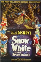 Walt Disney's Snow White and the Seven Dwarfs Wall Poster