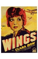 Wings - Clara Bow - 11" x 17"