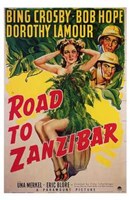 Road to Zanzibar - 11" x 17", FulcrumGallery.com brand
