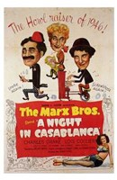Night in Casablanca Wall Poster