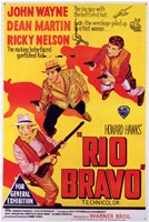 Rio Bravo - yellow - 11" x 17", FulcrumGallery.com brand