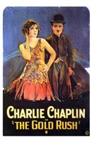 The Gold Rush Flapper Wall Poster