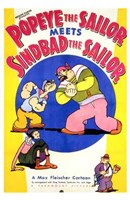 Popeye the Sailor Meets Sinbad the Sailo Wall Poster