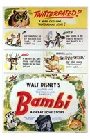 Bambi Scenes Wall Poster
