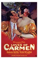 The Loves of Carmen Wall Poster