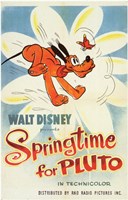 Springtime for Pluto Wall Poster