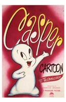 Casper Cartoon - 11" x 17", FulcrumGallery.com brand