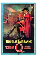 Don Q Son of Zorro Wall Poster