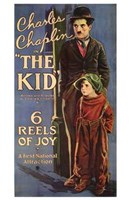 The Kid Charles Chaplin Wall Poster