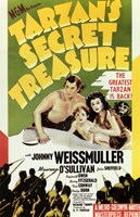 Tarzan's Secret Treasure, c.1941 - style A Wall Poster