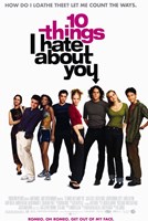 Ten Things I Hate About You Film Framed Print