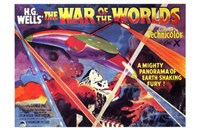 The War of the Worlds H.G. Wells - 17" x 11"