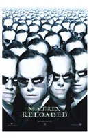 The Matrix Reloaded Agent Smith Wall Poster