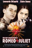 William Shakespeare's Romeo Juliet - movie poster Wall Poster