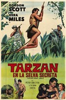 Tarzan's Hidden Jungle, c.1955 (Spanish) - style A Wall Poster