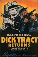 Dick Tracy Returns Wall Poster