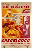 Casablanca Warner Brothers Wall Poster