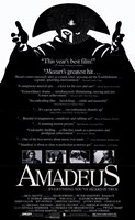 Amadeus Black and White Wall Poster