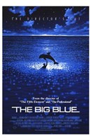The Big Blue - Dolphin - 11" x 17"