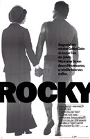 Rocky Silhouette - German - 11" x 17", FulcrumGallery.com brand