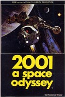 2001: a Space Odyssey Spaceshuttle Wall Poster
