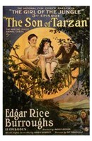 The Son of Tarzan - style A, 1920, 1920 - 11" x 17"