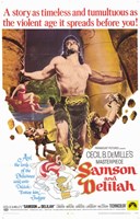 Samson and Delilah - 11" x 17"