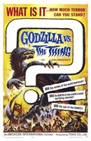 Godzilla Vs the Thing Wall Poster
