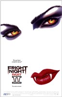 Fright Night Part II - (white) Wall Poster