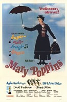 Mary Poppins (spanish) Wall Poster