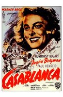 Casablanca Ingrid Bergman Wall Poster