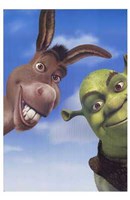 Shrek 2 Donkey and Shrek Wall Poster