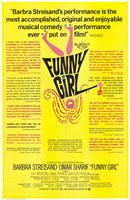 Funny Girl Yellow Wall Poster