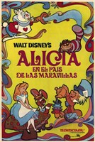 Alice in Wonderland (spanish) Wall Poster