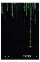 The Matrix Revolutions Code Wall Poster