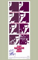 Dirty Harry Purple Wall Poster